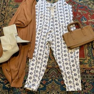 Vintage floral jumpsuit!